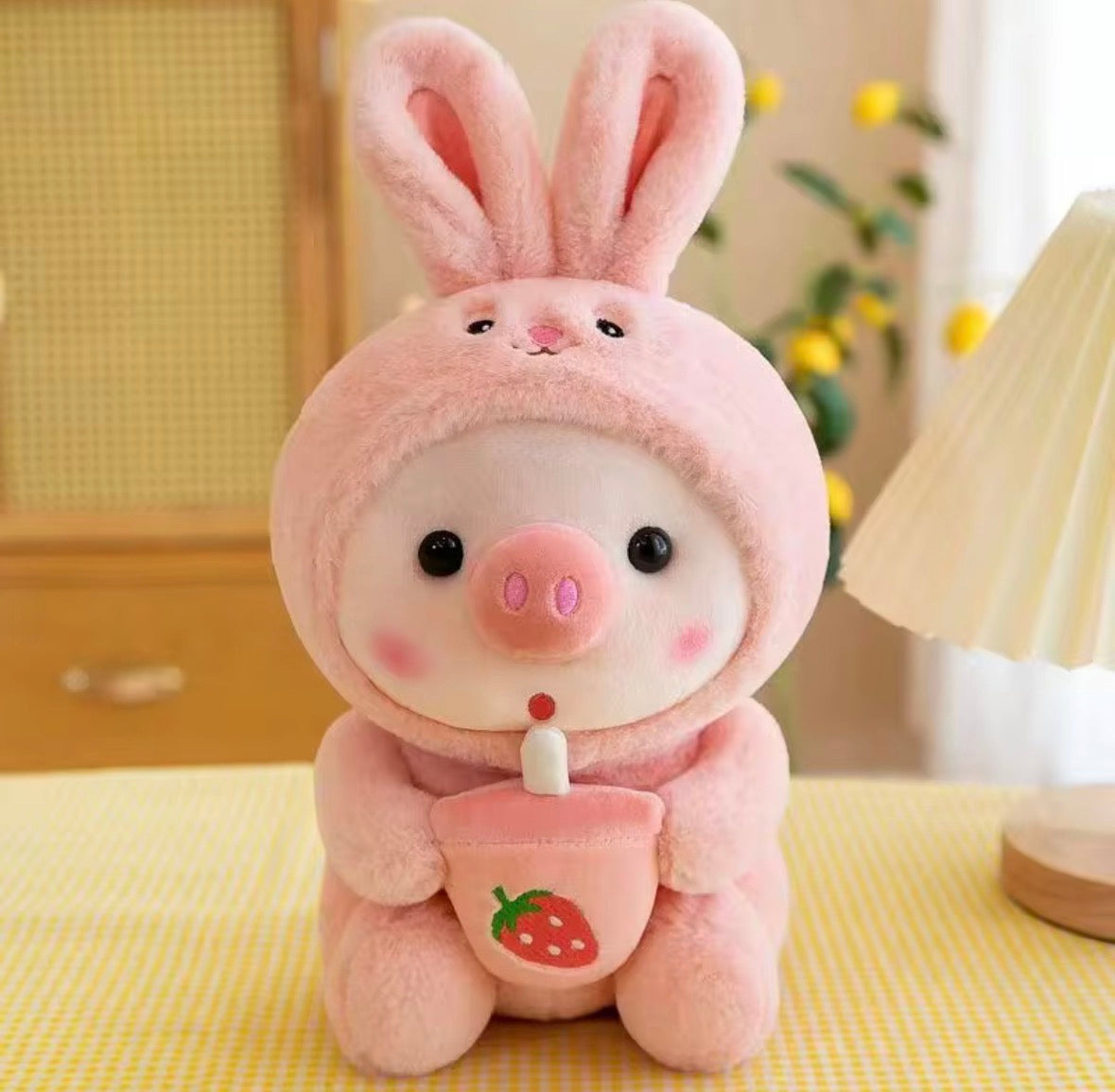 25cm Bubble Pig Plushie