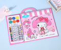 Crayon Doodle & Coloring Book Educational Magic Drawing & Watercolour Book