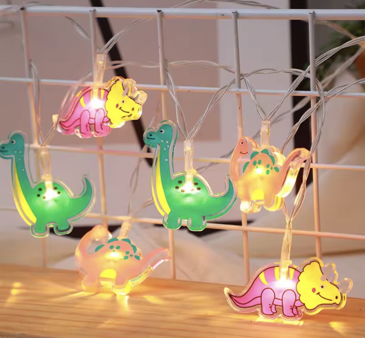 Dinosaur String Lights