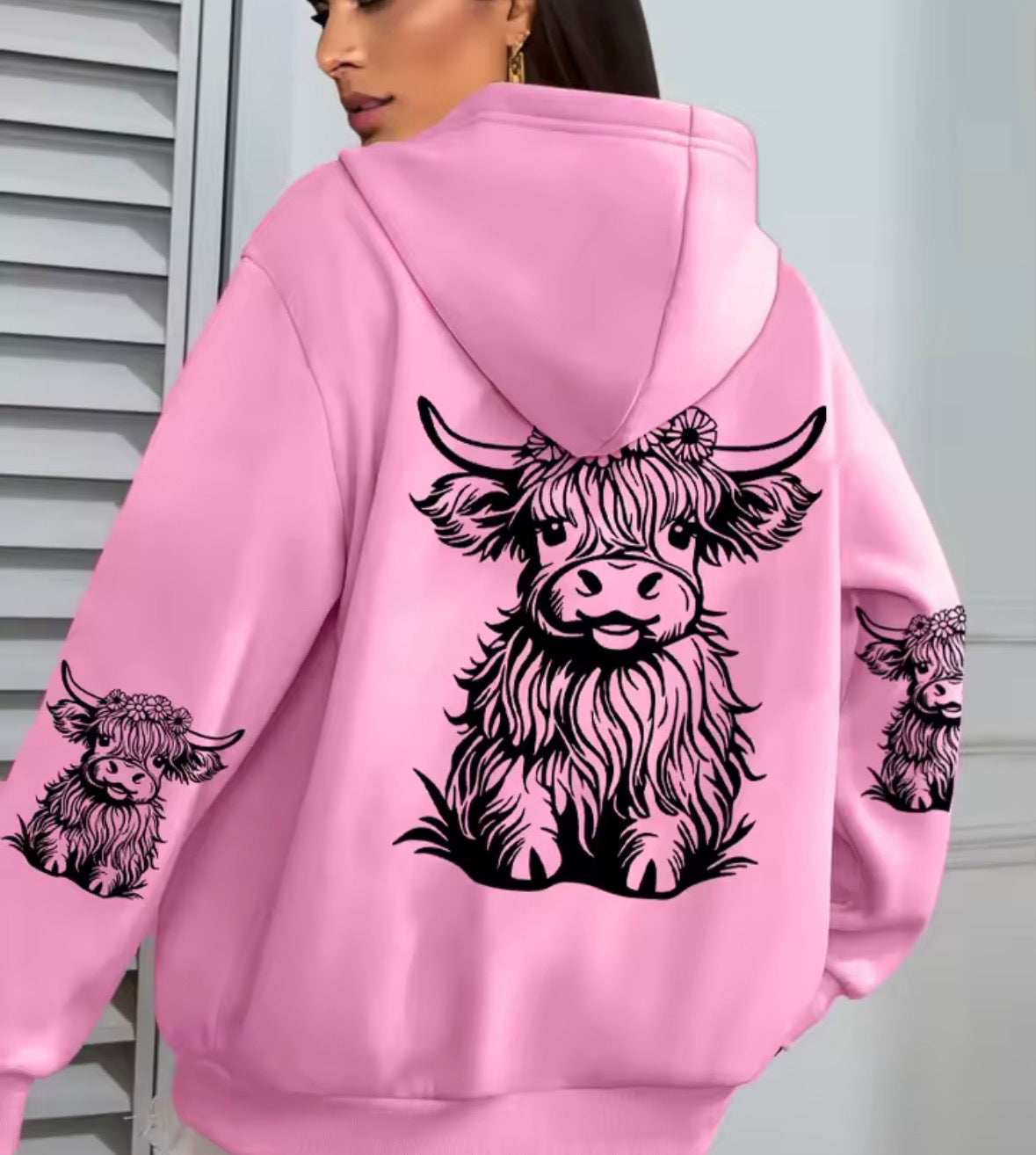 Highland Cow Hoody
