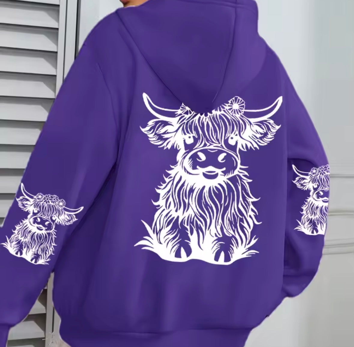 Highland Cow Hoody