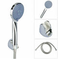 Shower Head High Pressure Universal Water Saving Chrome Large Bath 5 Mode New