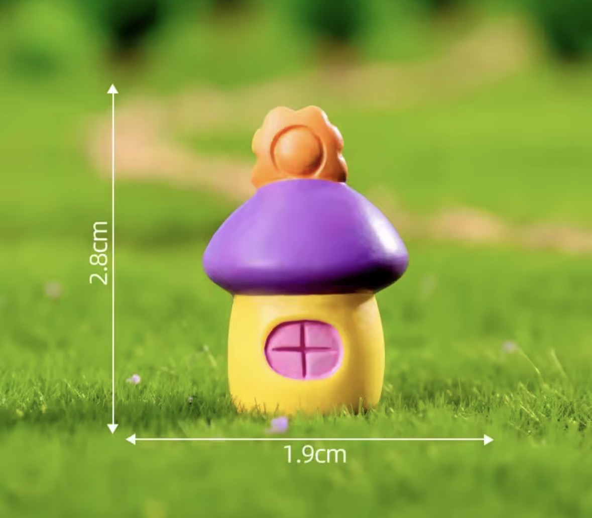 6 Mini Mushroom Houses