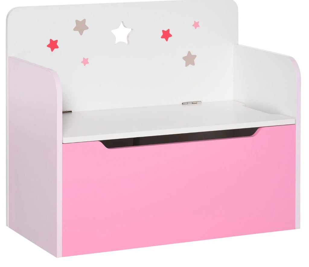 2 in 1 Wooden Toybox