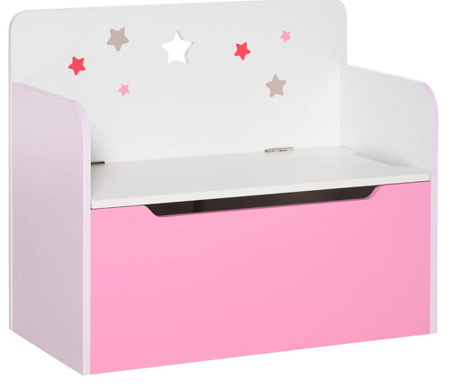 2 in 1 Wooden Toybox
