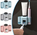 Toothbrush Holder With Automatic Toothpaste Dispenser