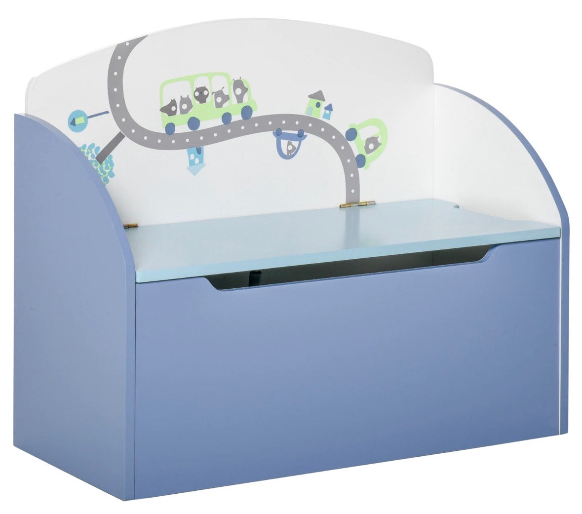 2 in 1 Wooden Toybox