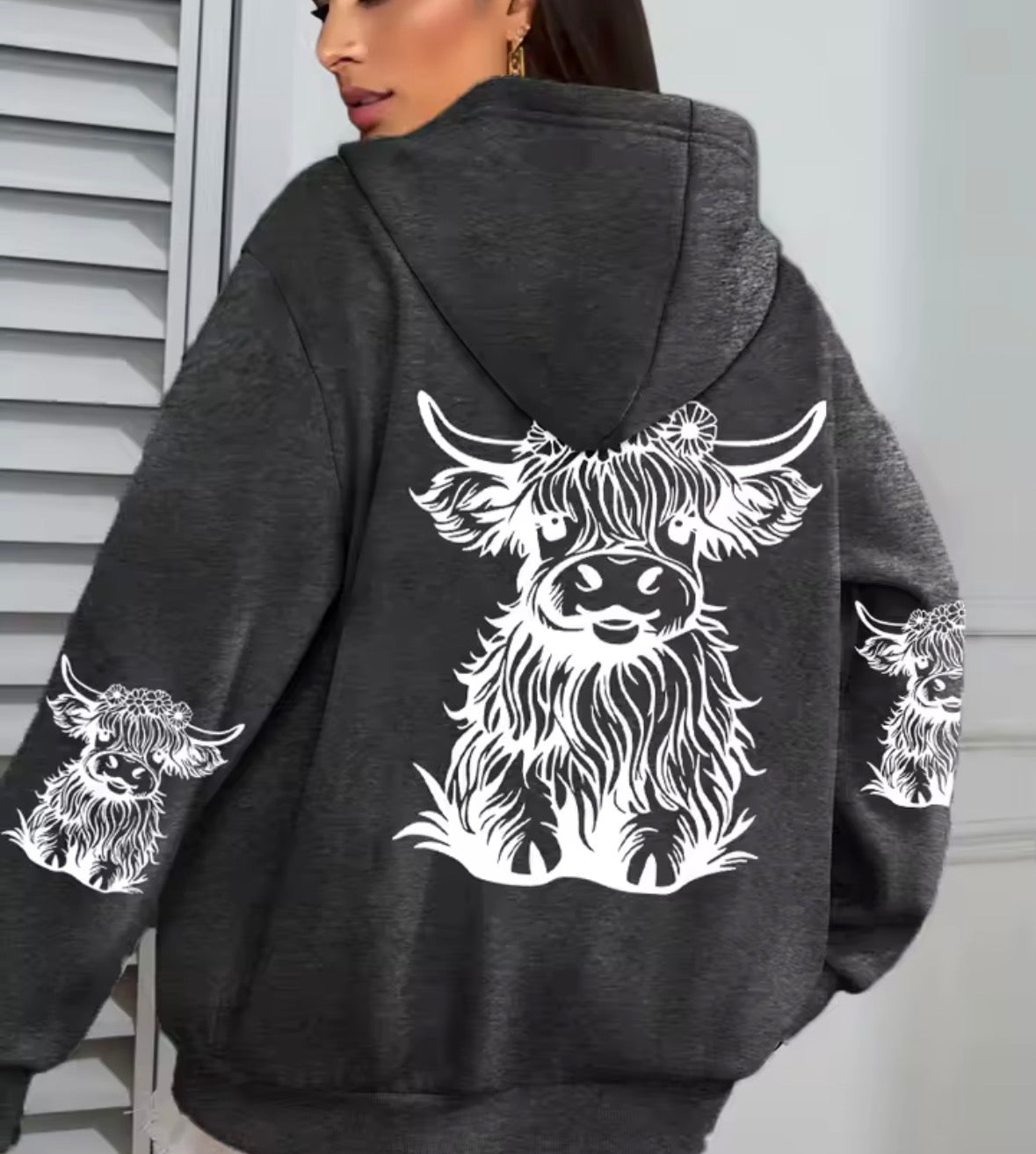 Highland Cow Hoody