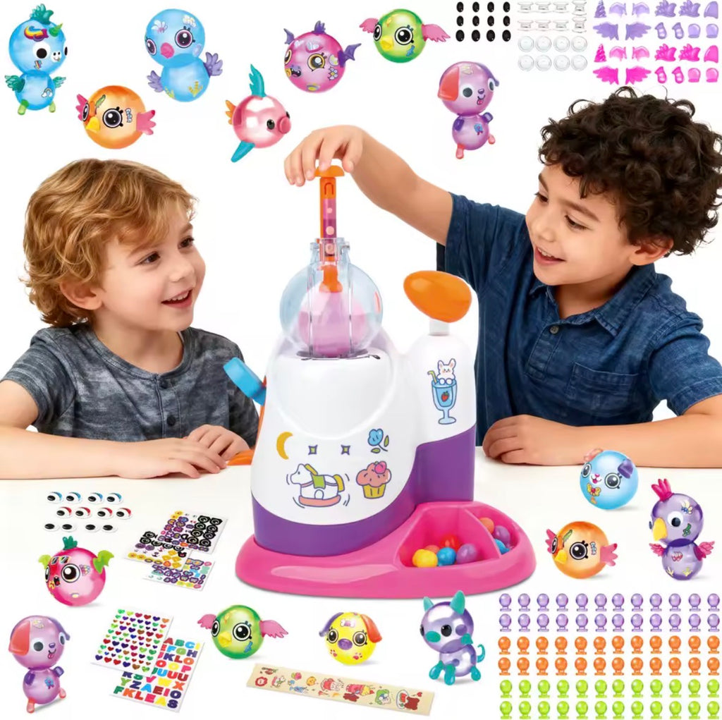 Balloon Inflator Squishy Toy Set