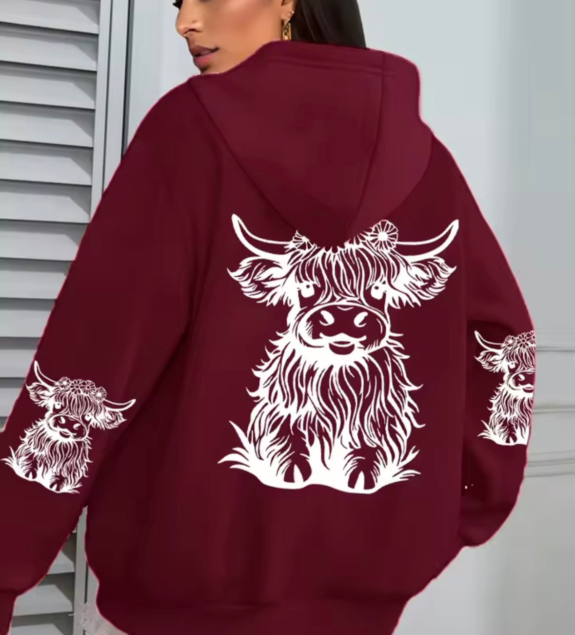 Highland Cow Hoody