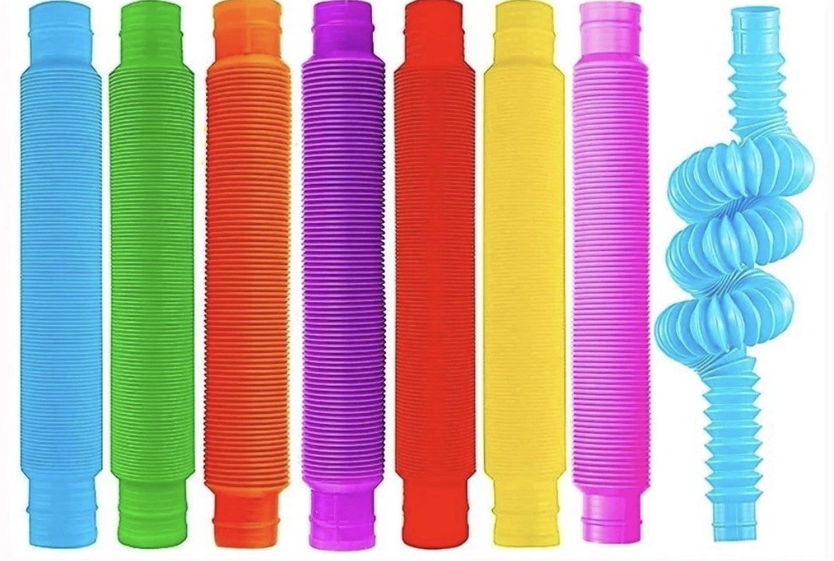 8pcs Fidget Pop Tube
