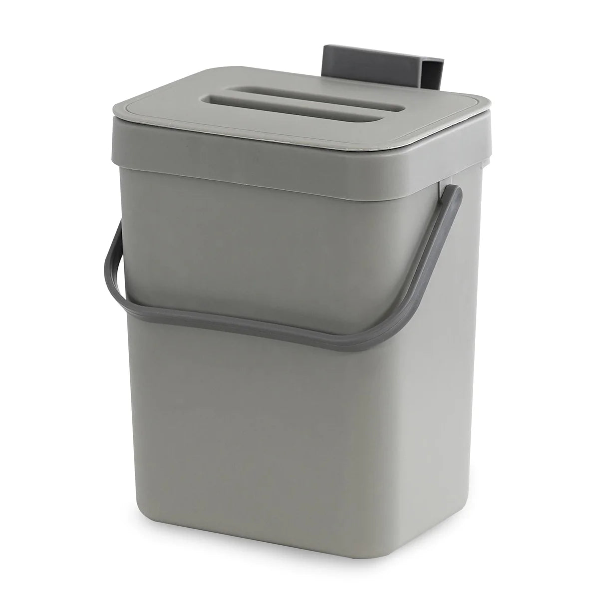 Hanging Kitchen Waste Bin with Lid 3L