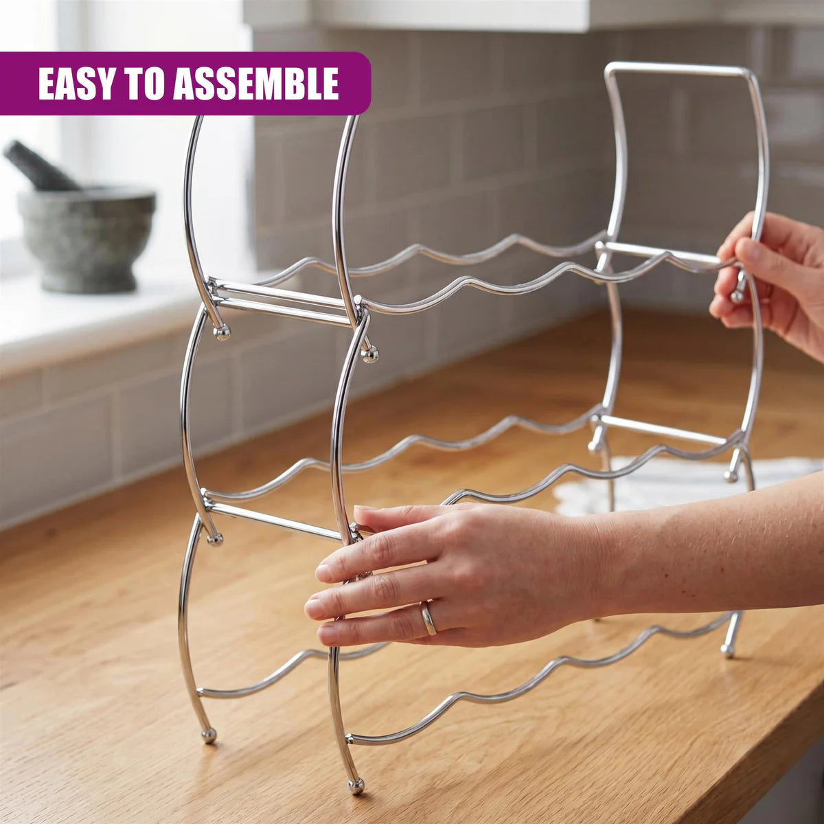 Stackable Bottle Storage Rack