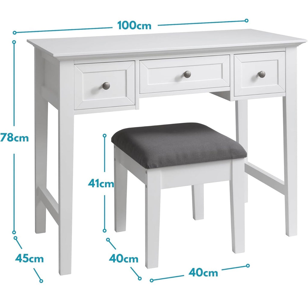 Dressing Table With Stool