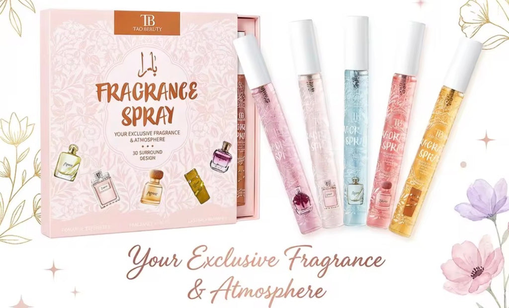 5pc Fragrance Body Spray