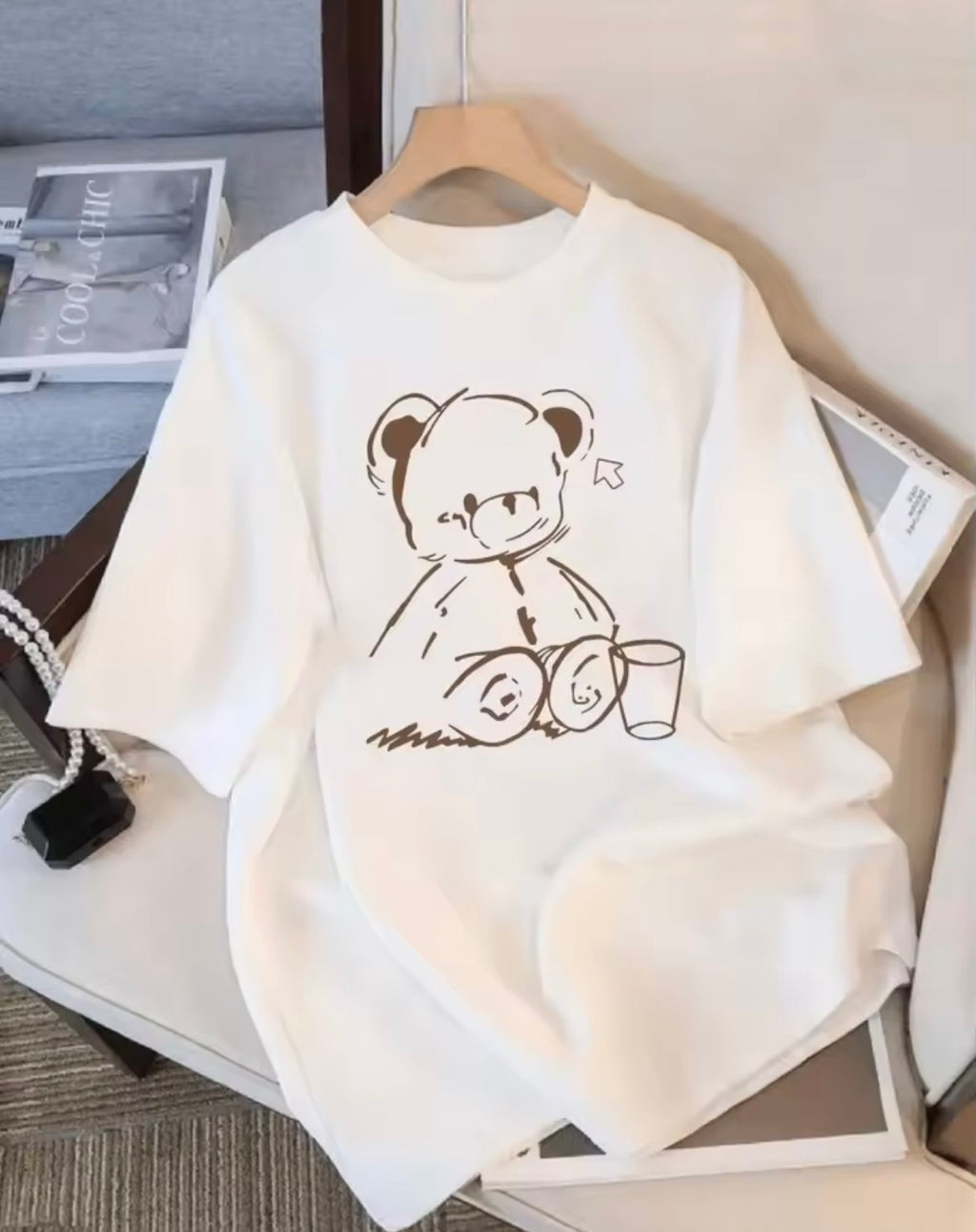Bear Print T-Shirt