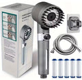 ion drop shower head with handheld filter-x5