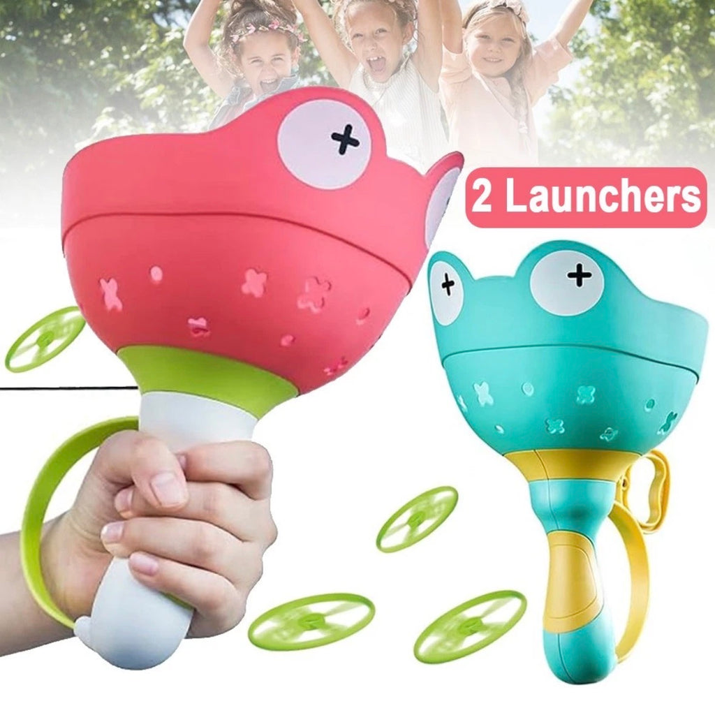 Flying Disc Propellers Launcher Toy