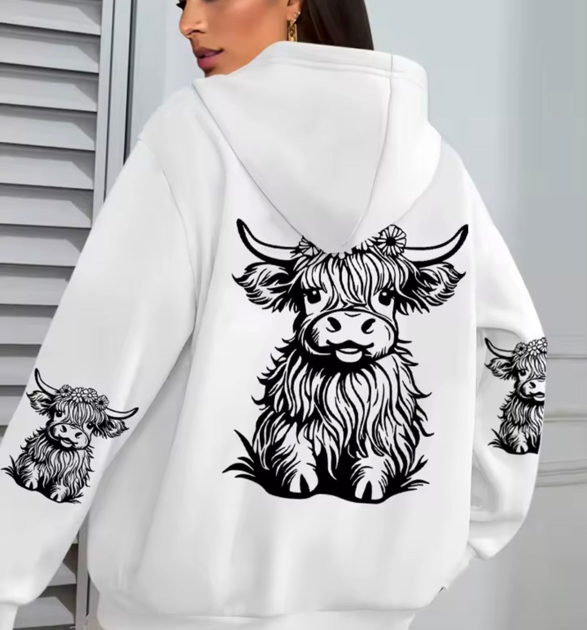 Highland Cow Hoody