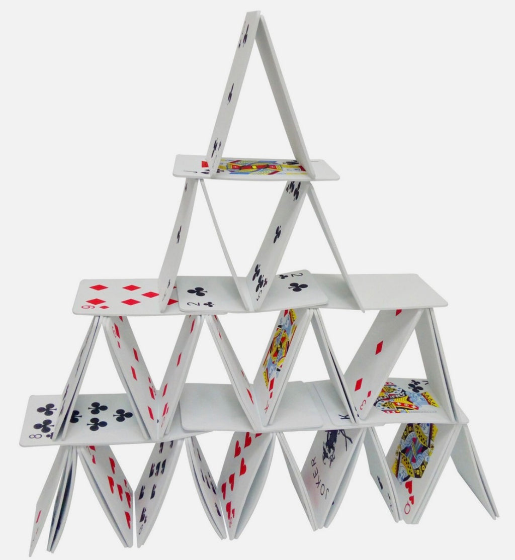 Giant Jumbo Foam Playing Cards 52 Pack 18cm x 10cm