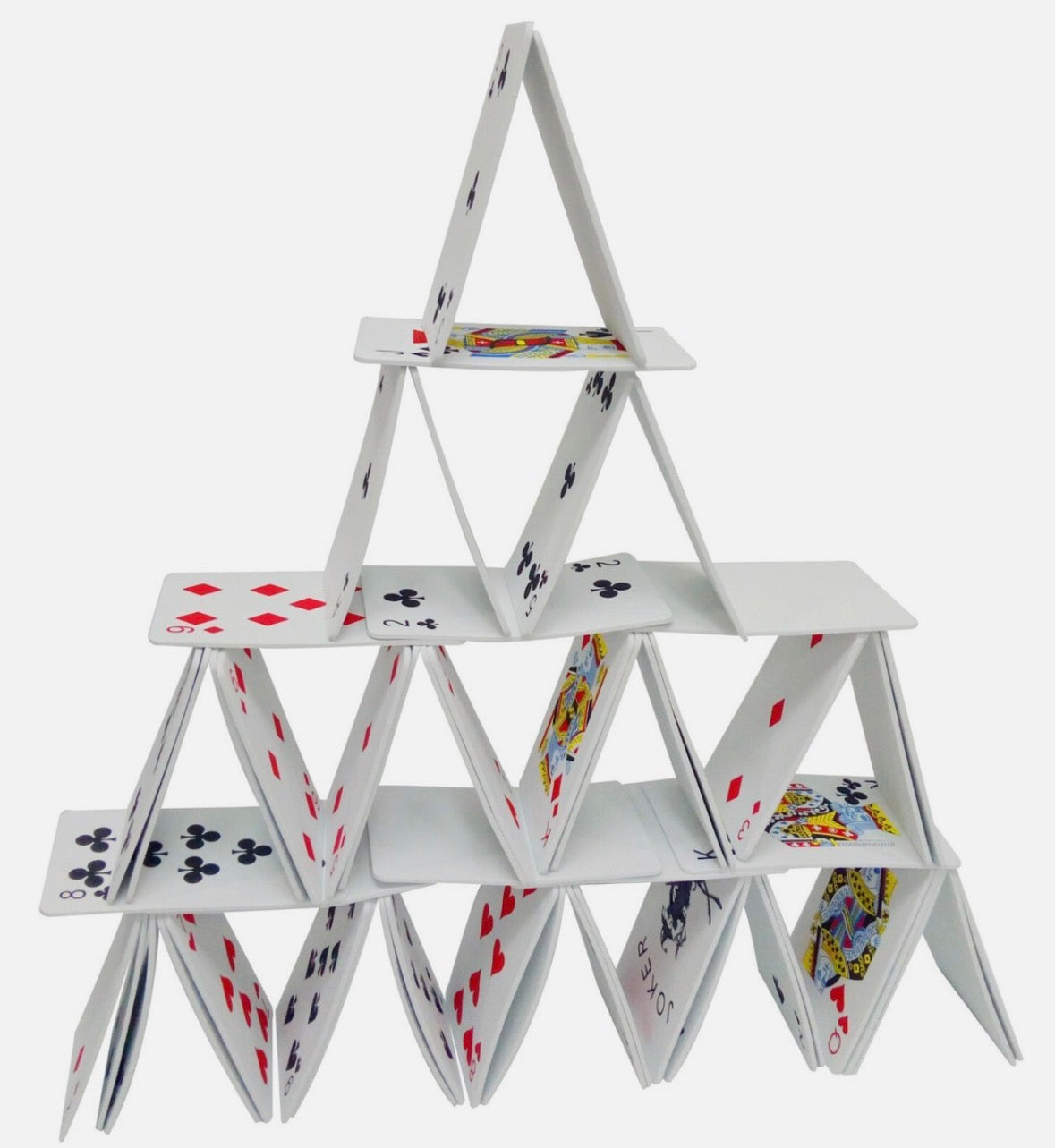 Giant Jumbo Foam Playing Cards 52 Pack 18cm x 10cm