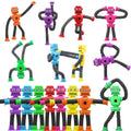 10pc Robot Suction Fidget Toy