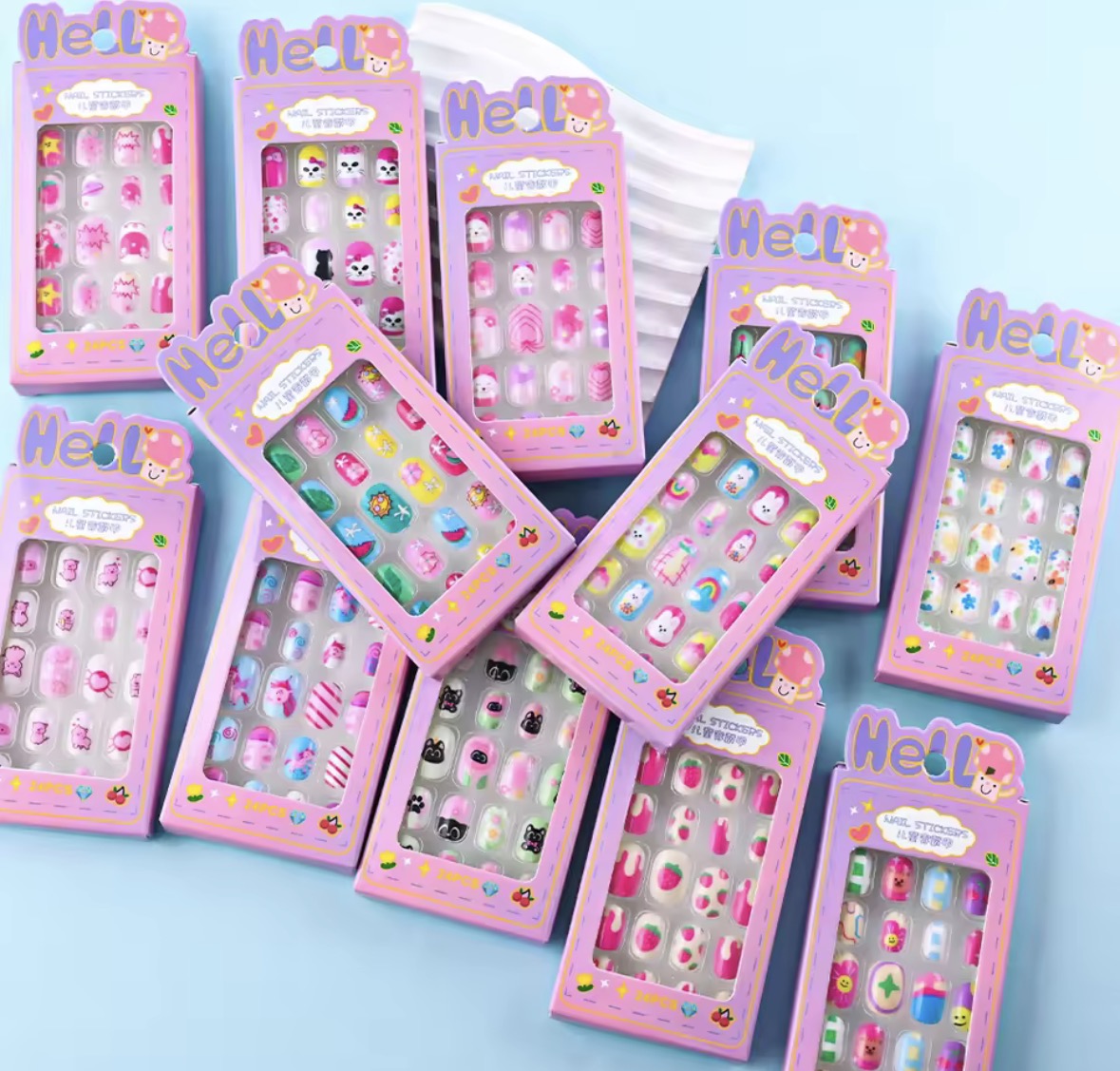 Cartoon False Nails