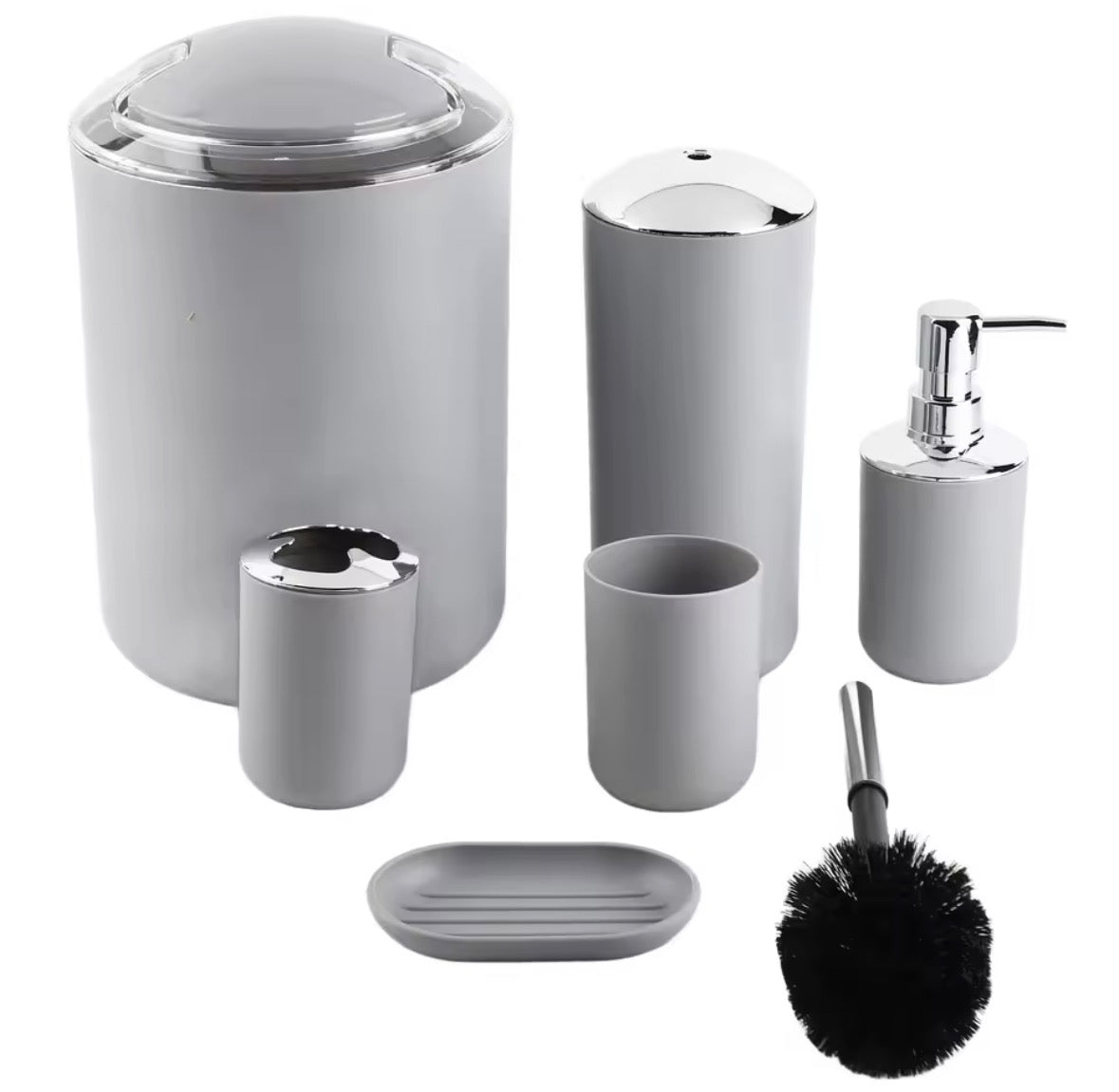 6pc Bathroom Accessory