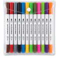 12 Colours Dual Tip Pens Art Markers