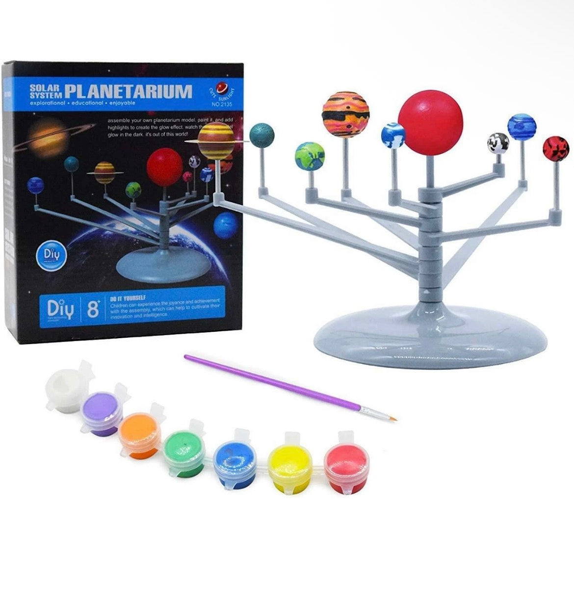 3D DIY Solar System Model Kit