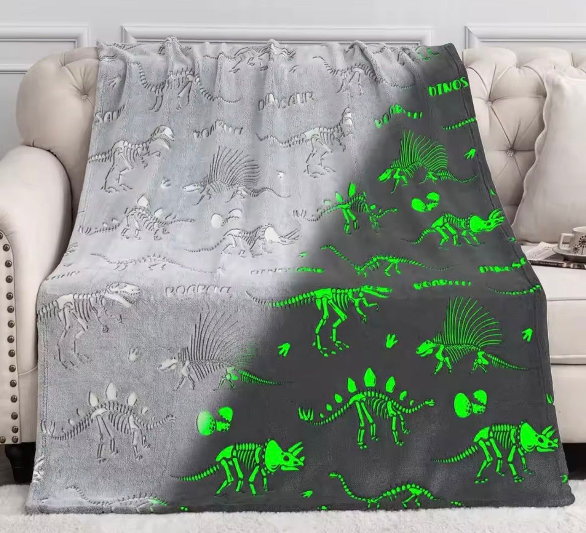 Dinosaur Throw 130x150cm
