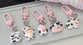 5pc Cow Keychain