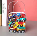 6Pcs Mini Inertial Pull Back Engineering Car