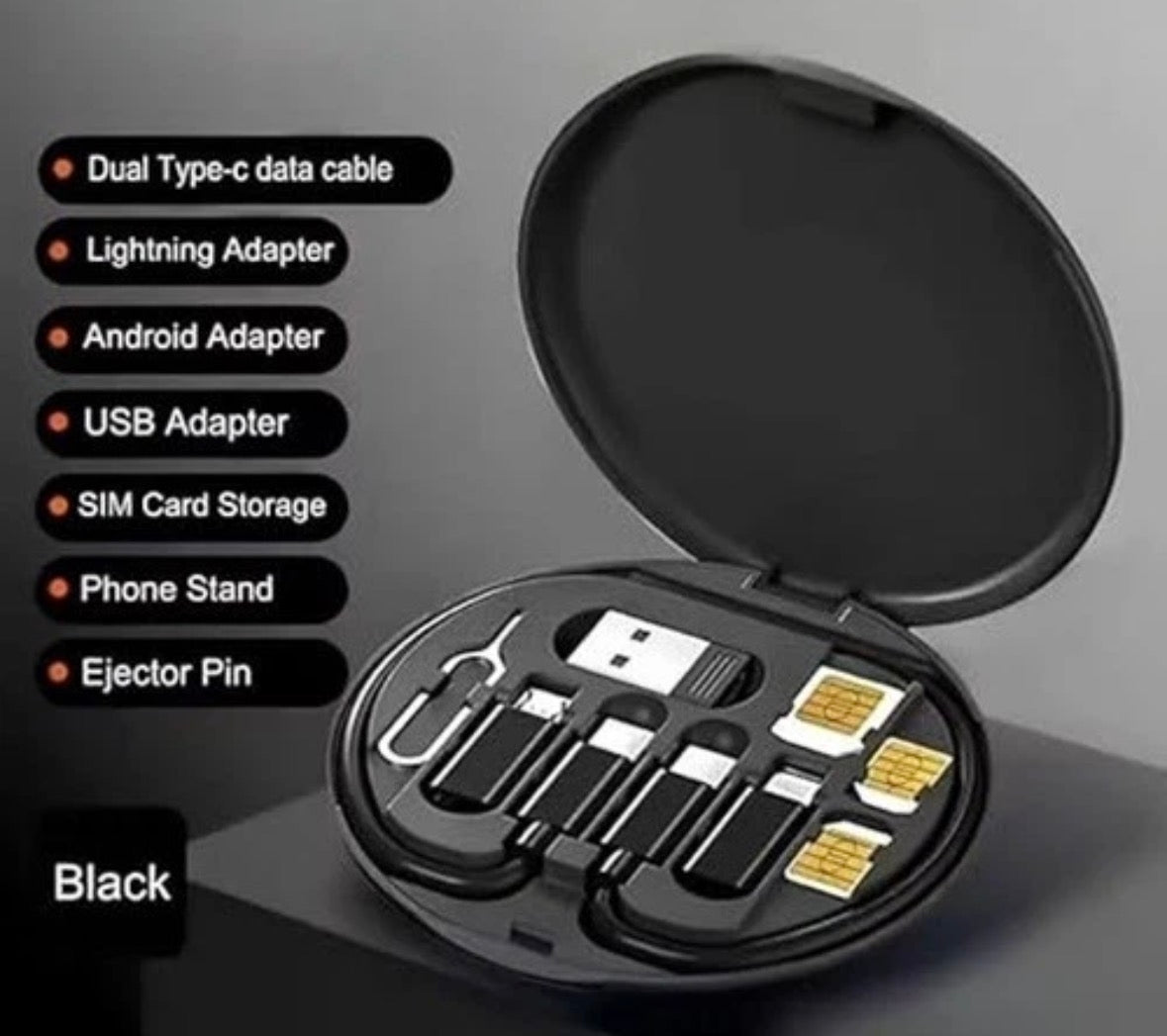 5 In 1 Multi Charging Cable Kit