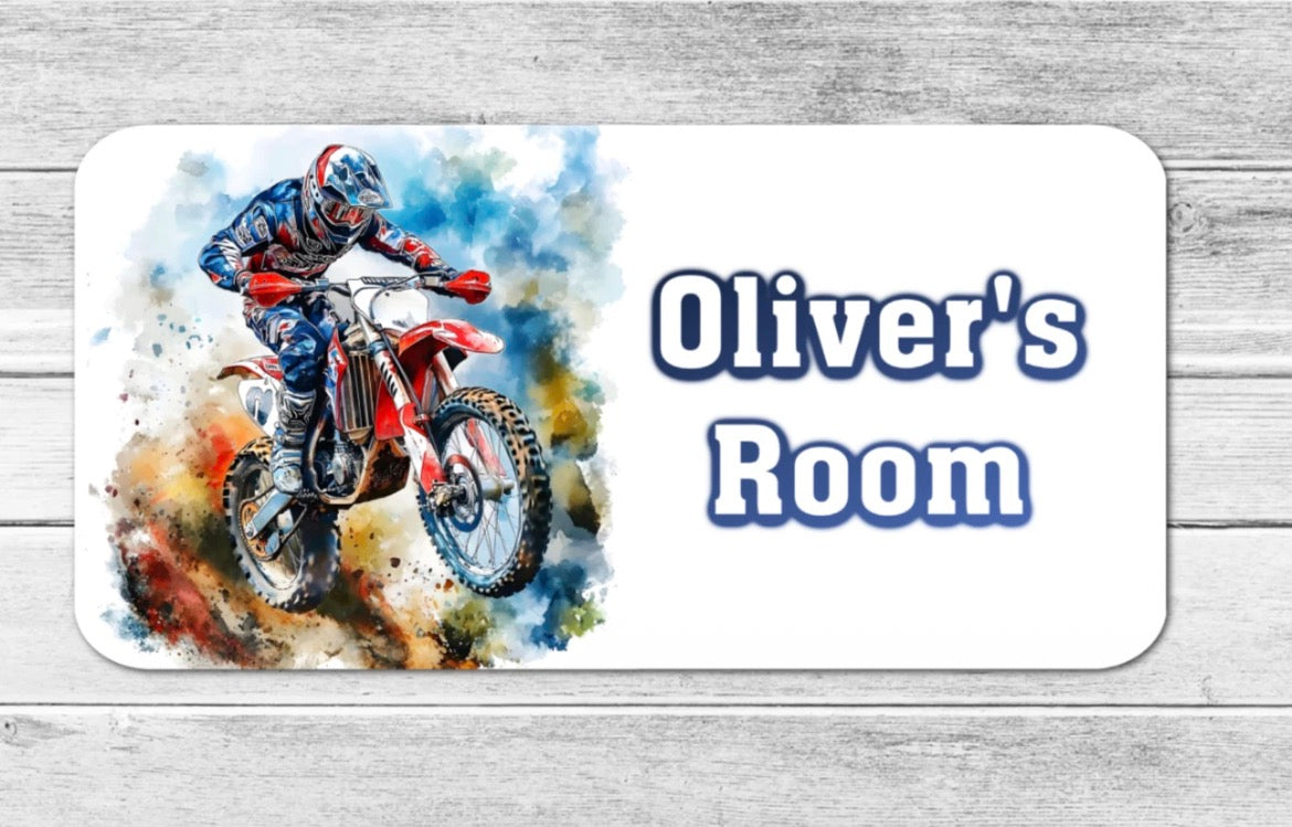 Personalised Room Sign
