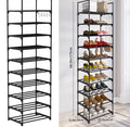 10Tier Narrow Shoe Rack