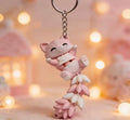 3D Cat Keychain