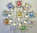 10pcs Glow in The Dark Resin Turtle