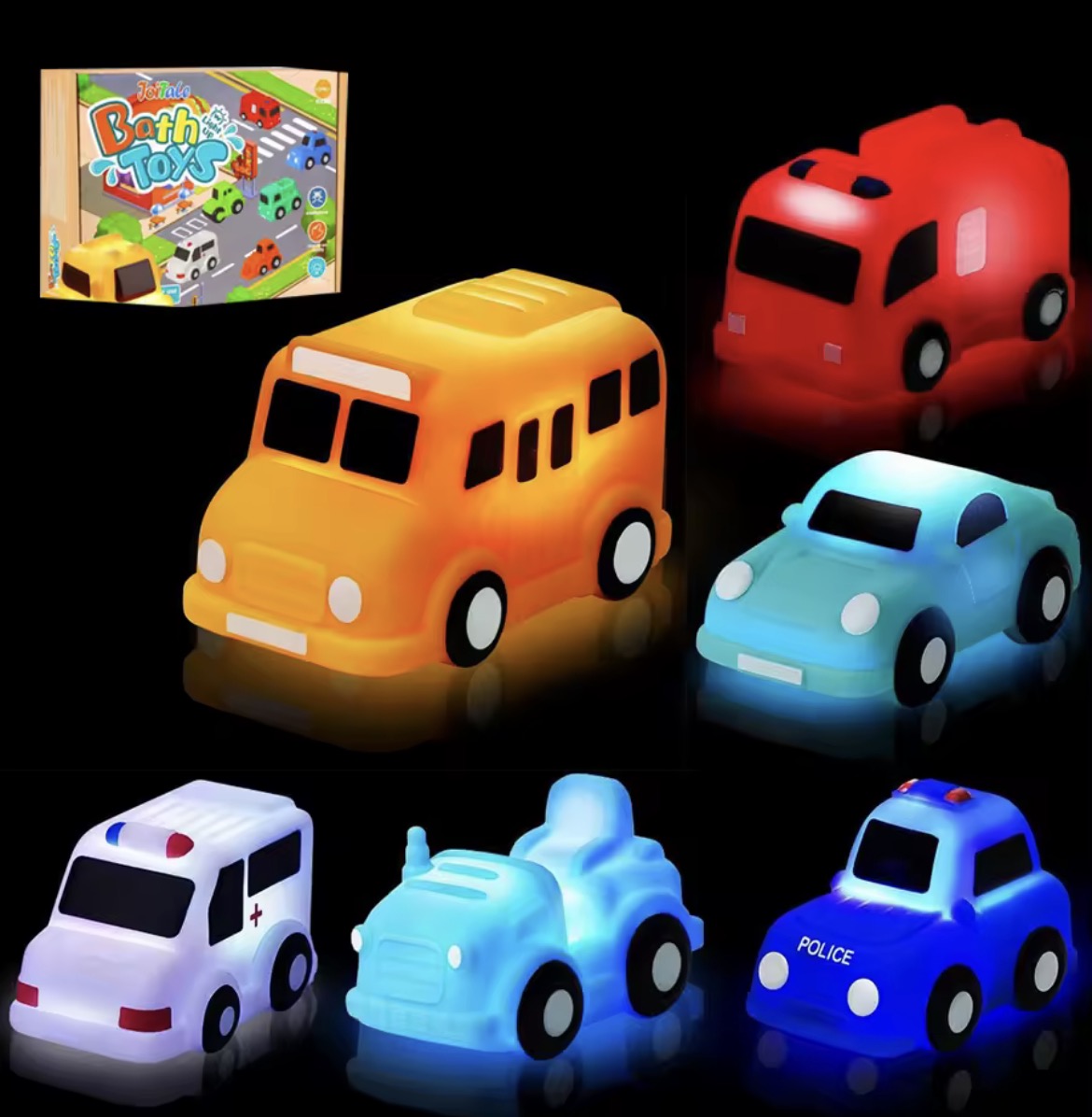 Light Up Bath Toys