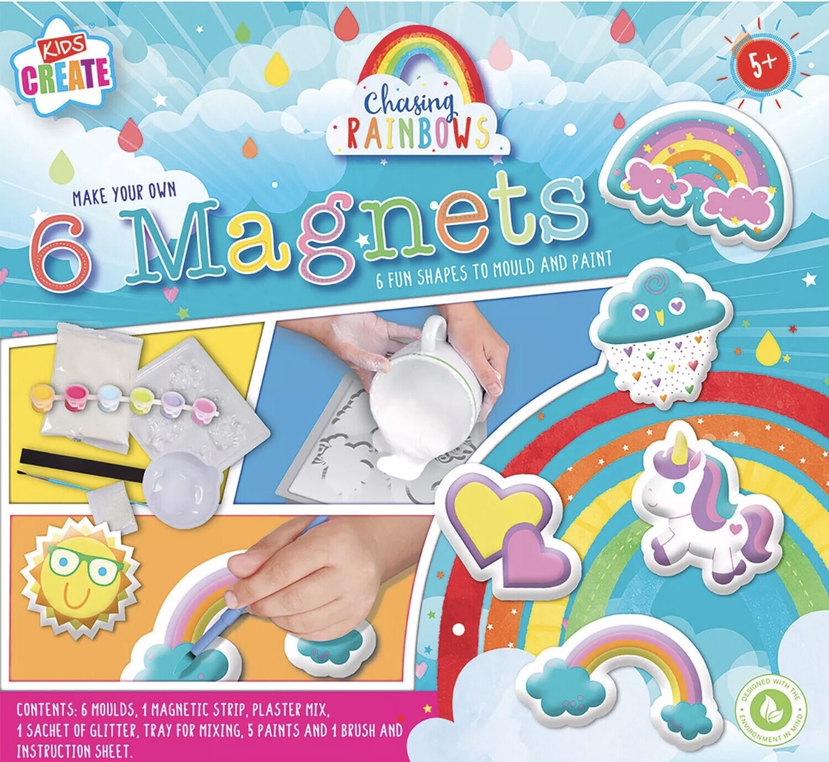 Make Mould & Paint Your Own Magnets