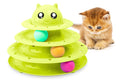 3 Tier Tower Fun Cat Ball Toy