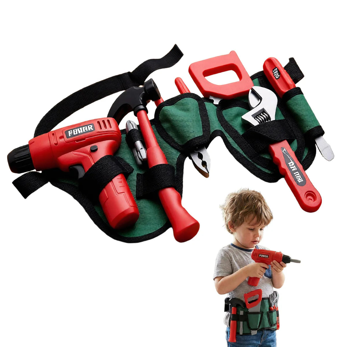 Kids Tool Set & Work Belt