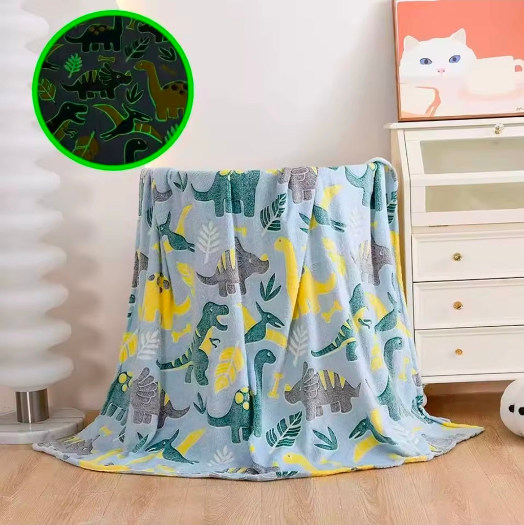 Hot Cartoon Luminous Blanket