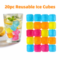 20pcs Reusable Ice Cubes