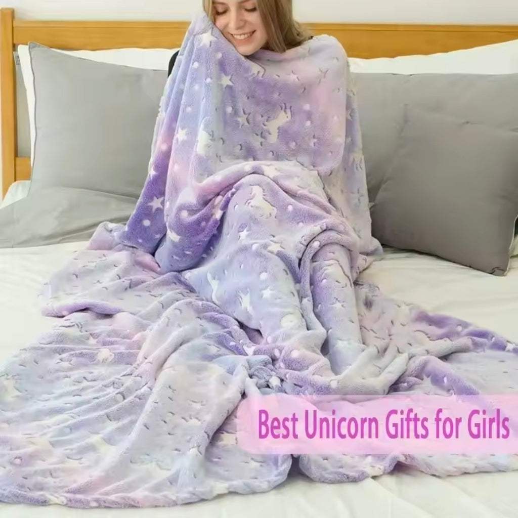 Hot Cartoon Luminous Blanket