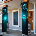 A Pair of Halloween Decorative Banners