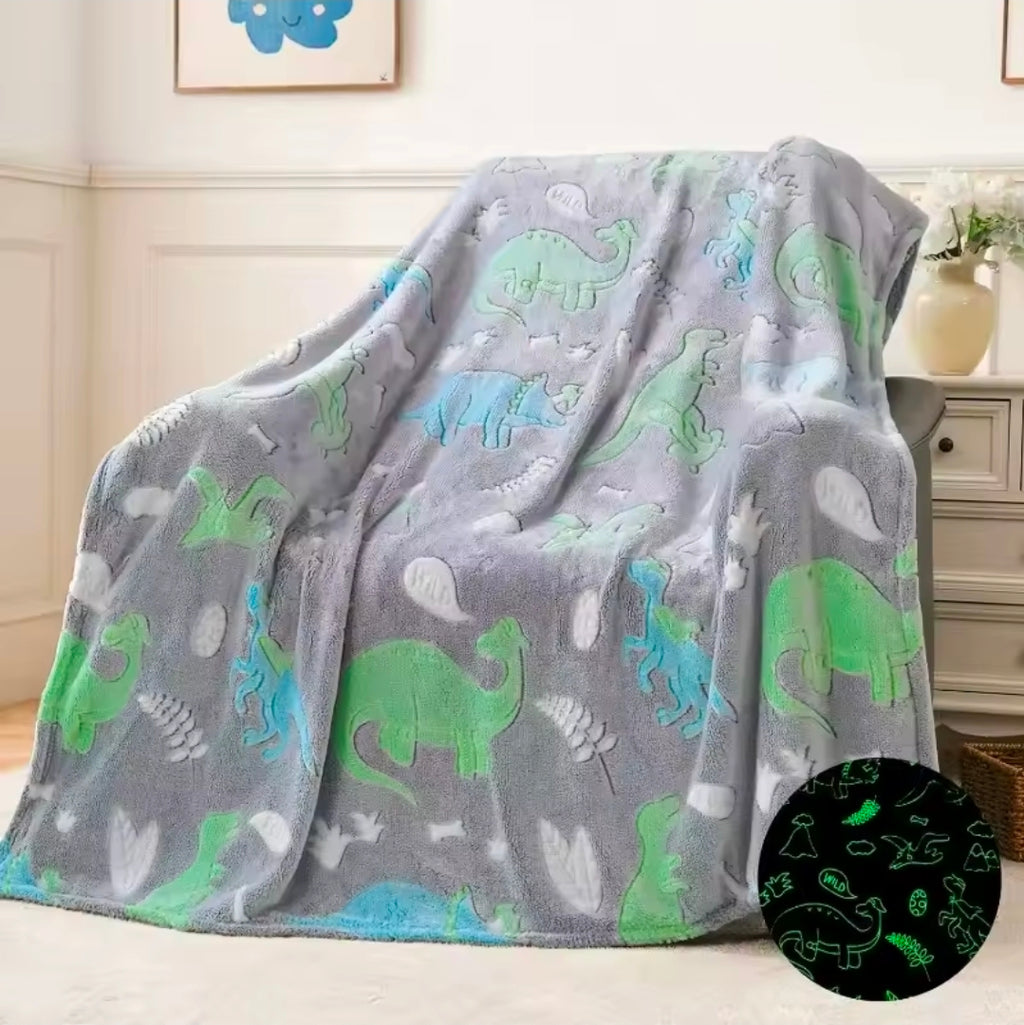 Hot Cartoon Luminous Blanket